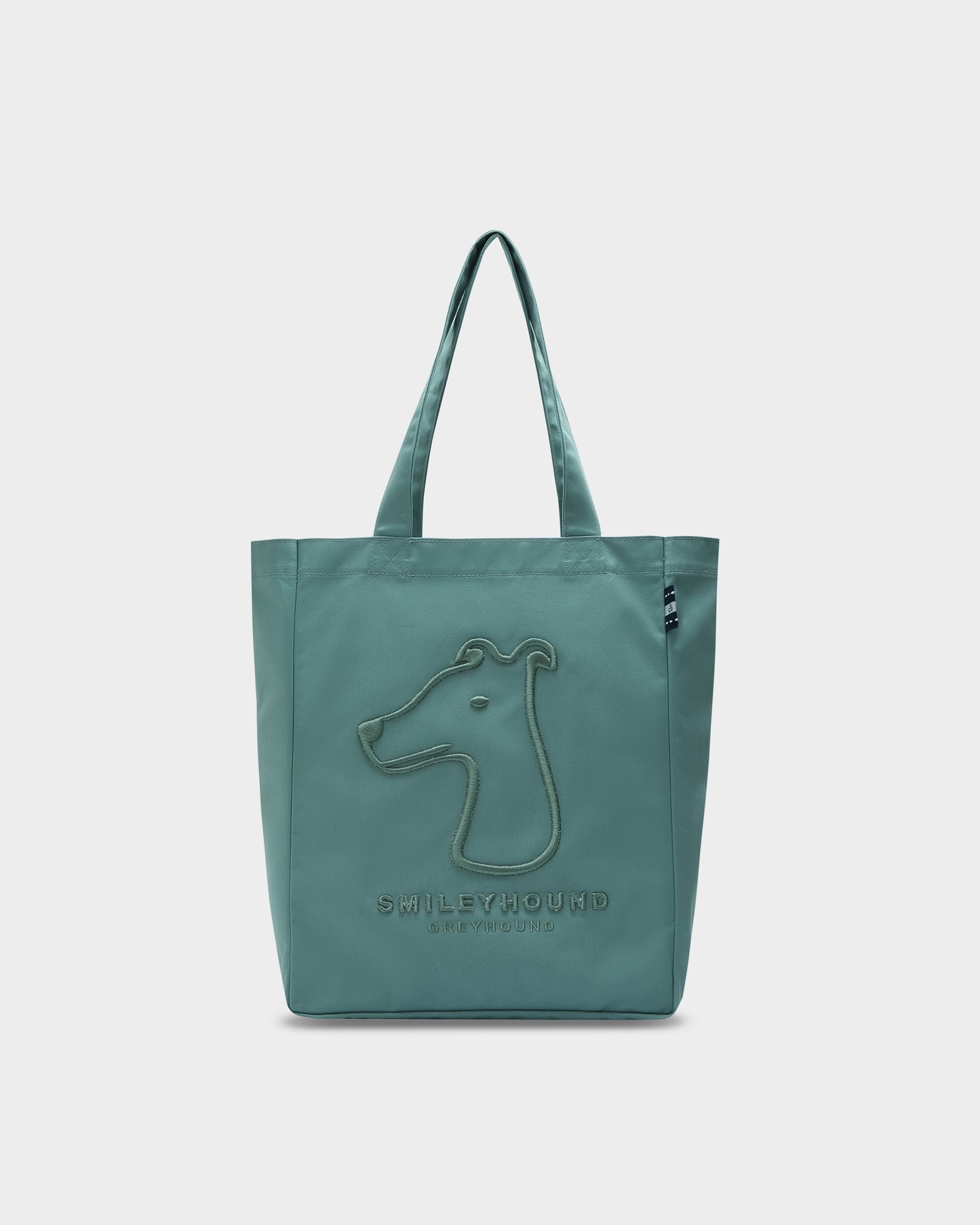 COTTON TOTE BAG WITH LOGO LOGO EMBROIDERED