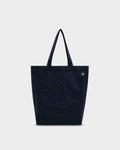 COTTON TOTE BAG WITH LOGO LOGO EMBROIDERED