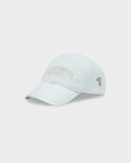 COTTON TWILL CAP WITH LOGO EMBROIDERED