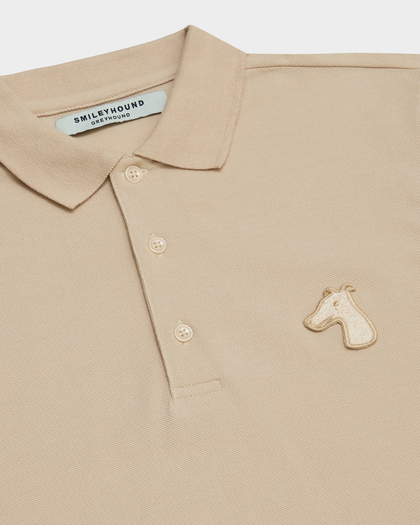 PIQUE POLO SHIRT WITH LOGO EMBROIDERED