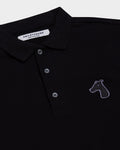 PIQUE POLO SHIRT WITH LOGO EMBROIDERED