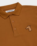 PIQUE POLO SHIRT WITH LOGO EMBROIDERED