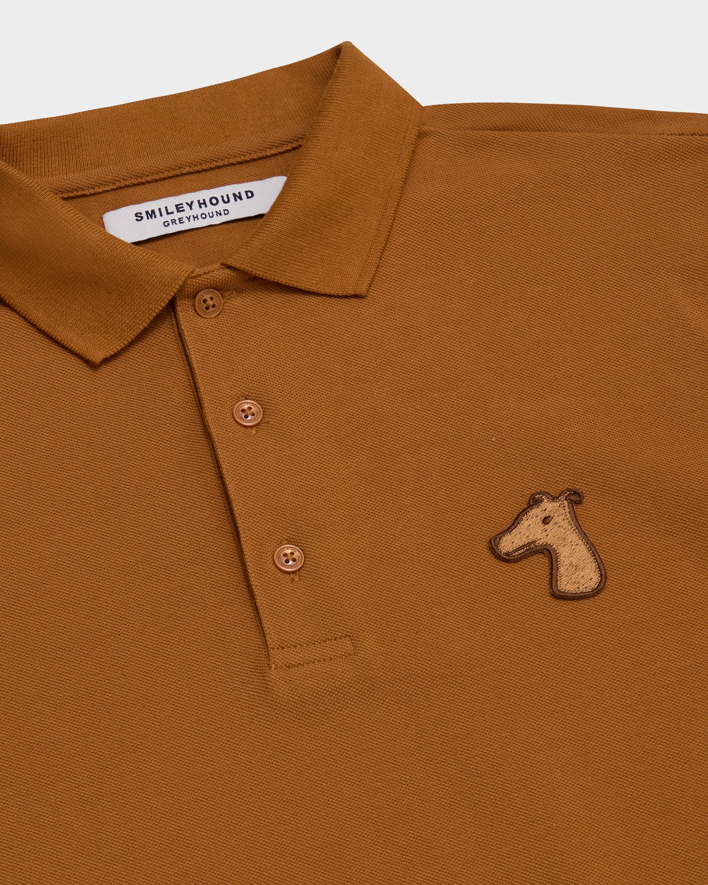 PIQUE POLO SHIRT WITH LOGO EMBROIDERED