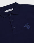 PIQUE POLO SHIRT WITH LOGO EMBROIDERED