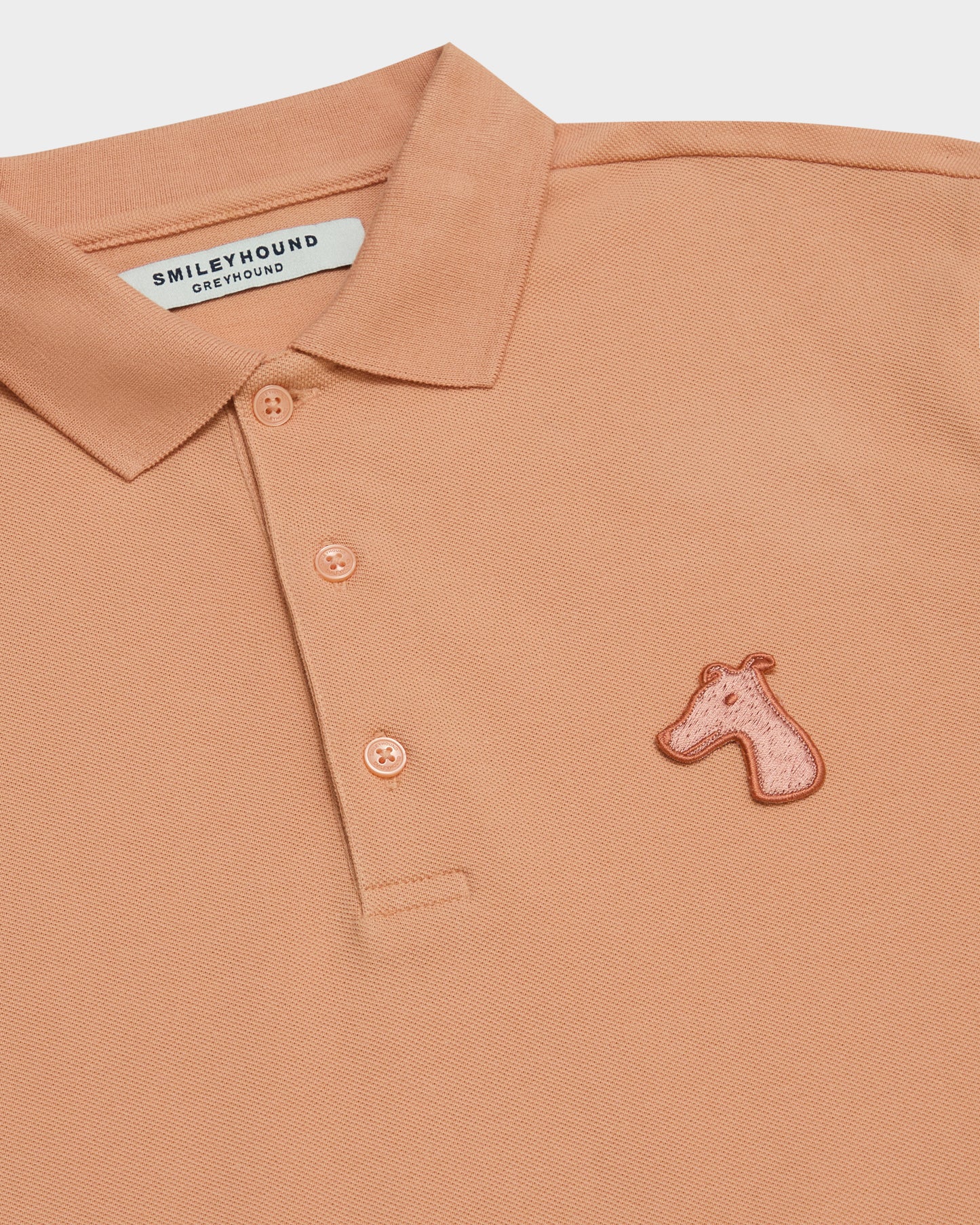 PIQUE POLO SHIRT WITH LOGO EMBROIDERED