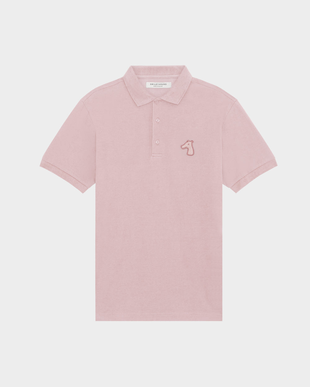 PIQUE POLO SHIRT WITH LOGO EMBROIDERED V.