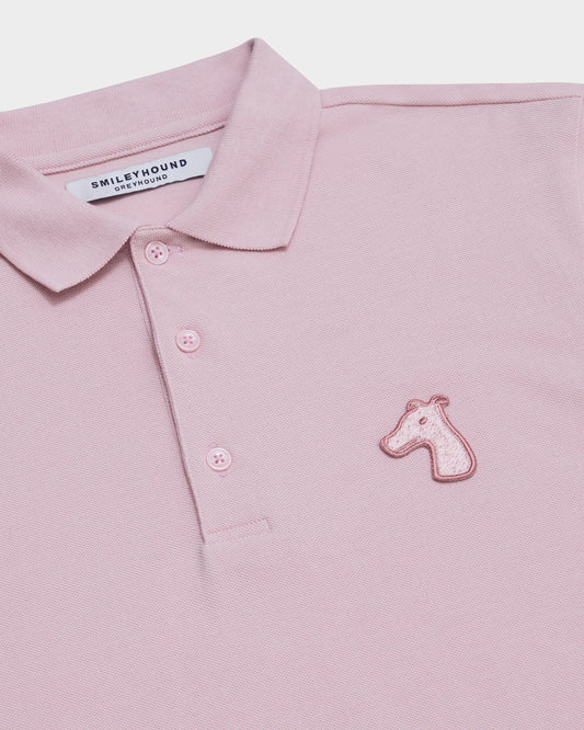 PIQUE POLO SHIRT WITH LOGO EMBROIDERED V.