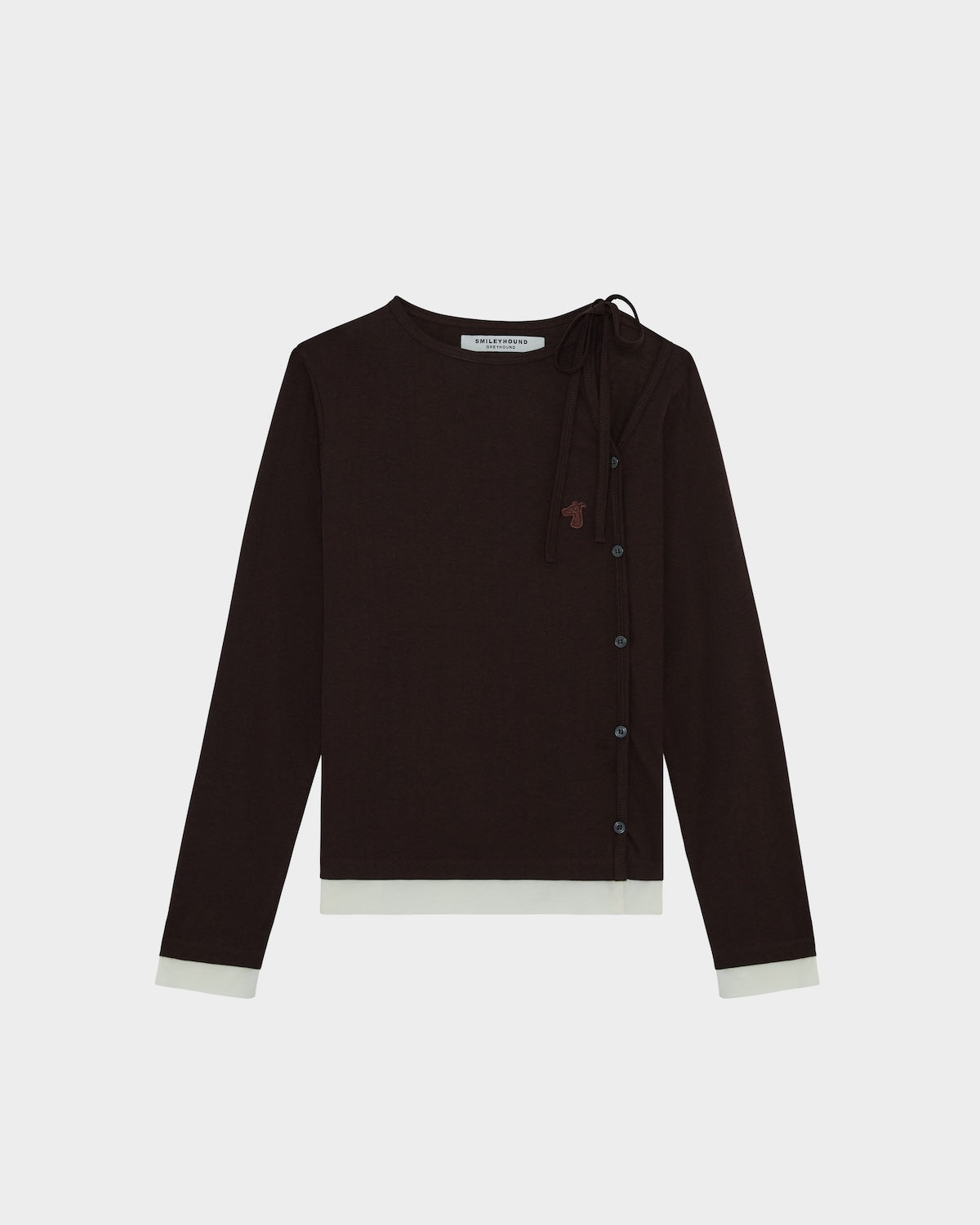 BESTIE ASYMMETRICAL OFF-SHOULDER TOP