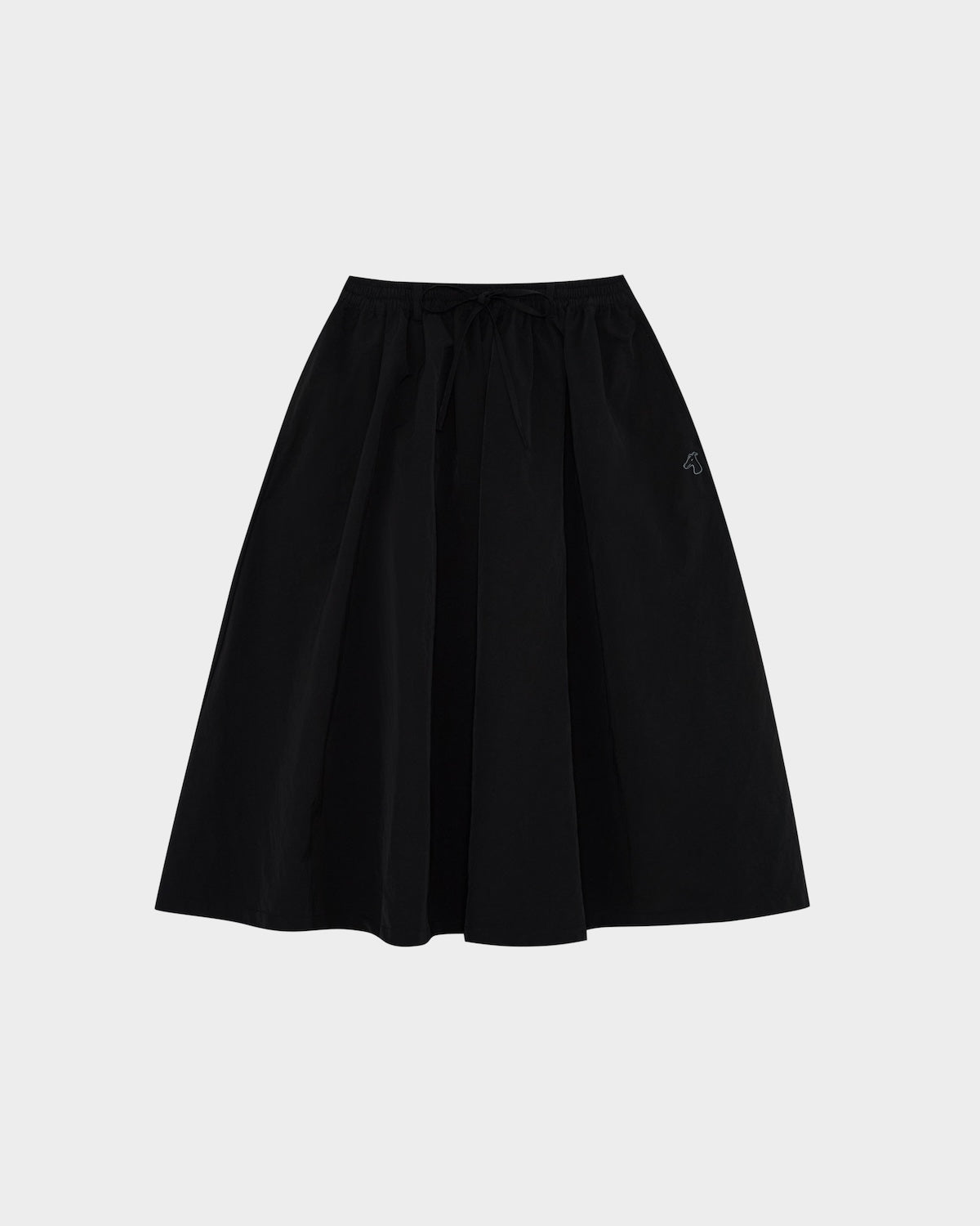BESTIE NYLON BOW-TIE SKIRT