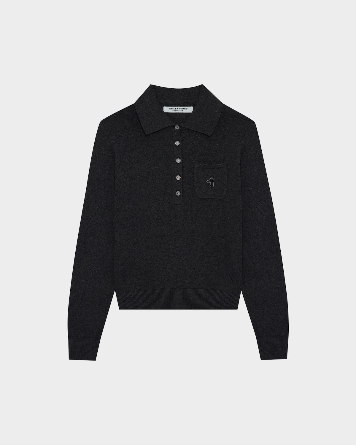 BESTIE LONG-SLEEVE POLO