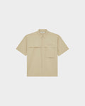 BOXY-FIT SHIRT WITH LOGO EMBROIDERED