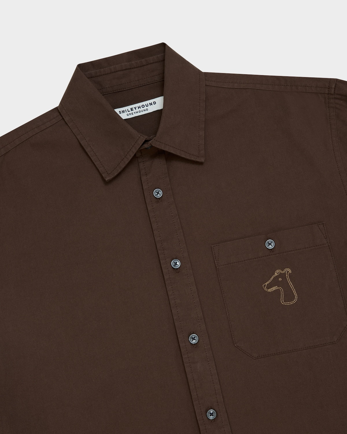 SMILEYHOUND LONG SLEEVE DENIM SHIRT