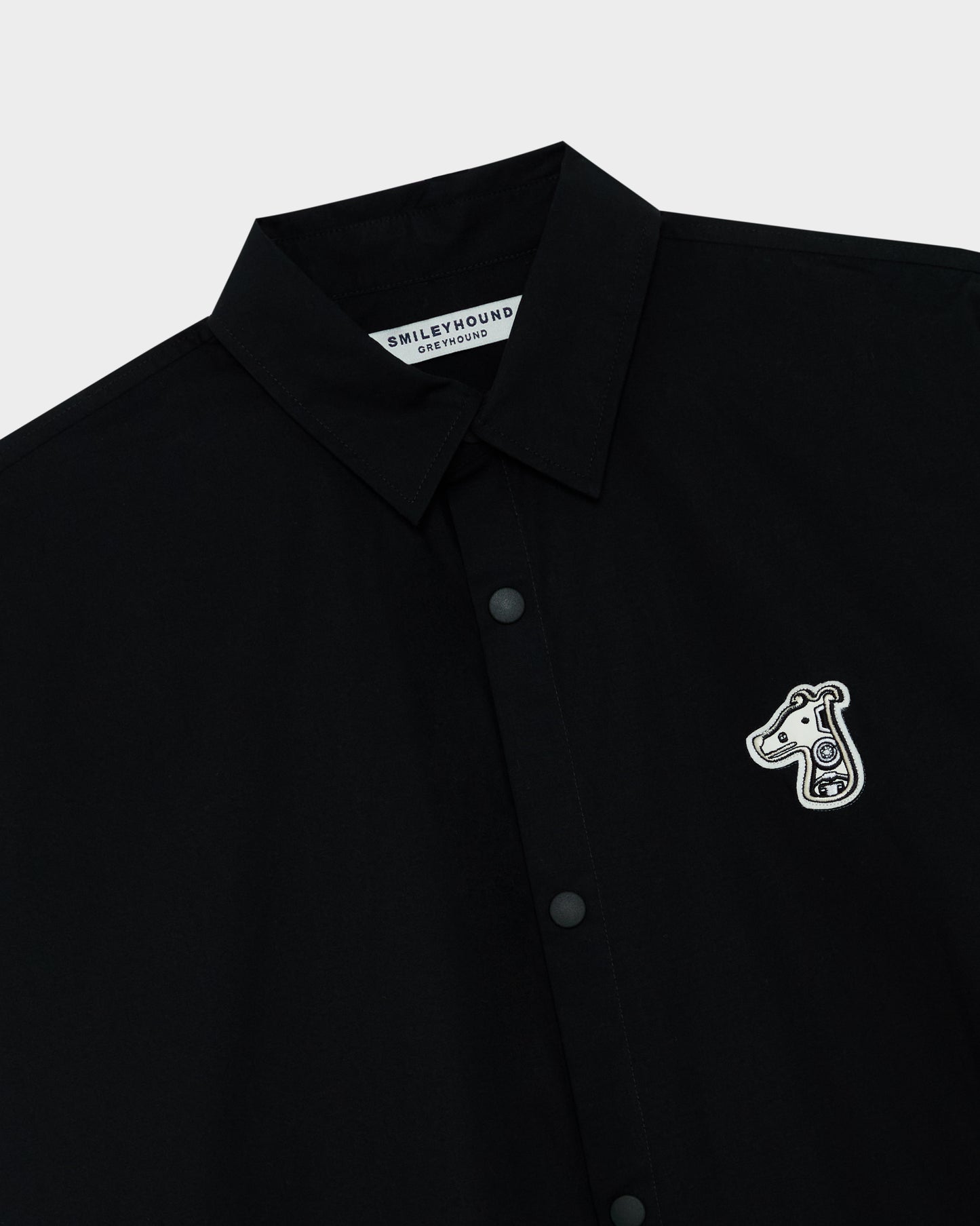 POPLIN LOOSE SHIRT WITH LOGO EMBROIDERED