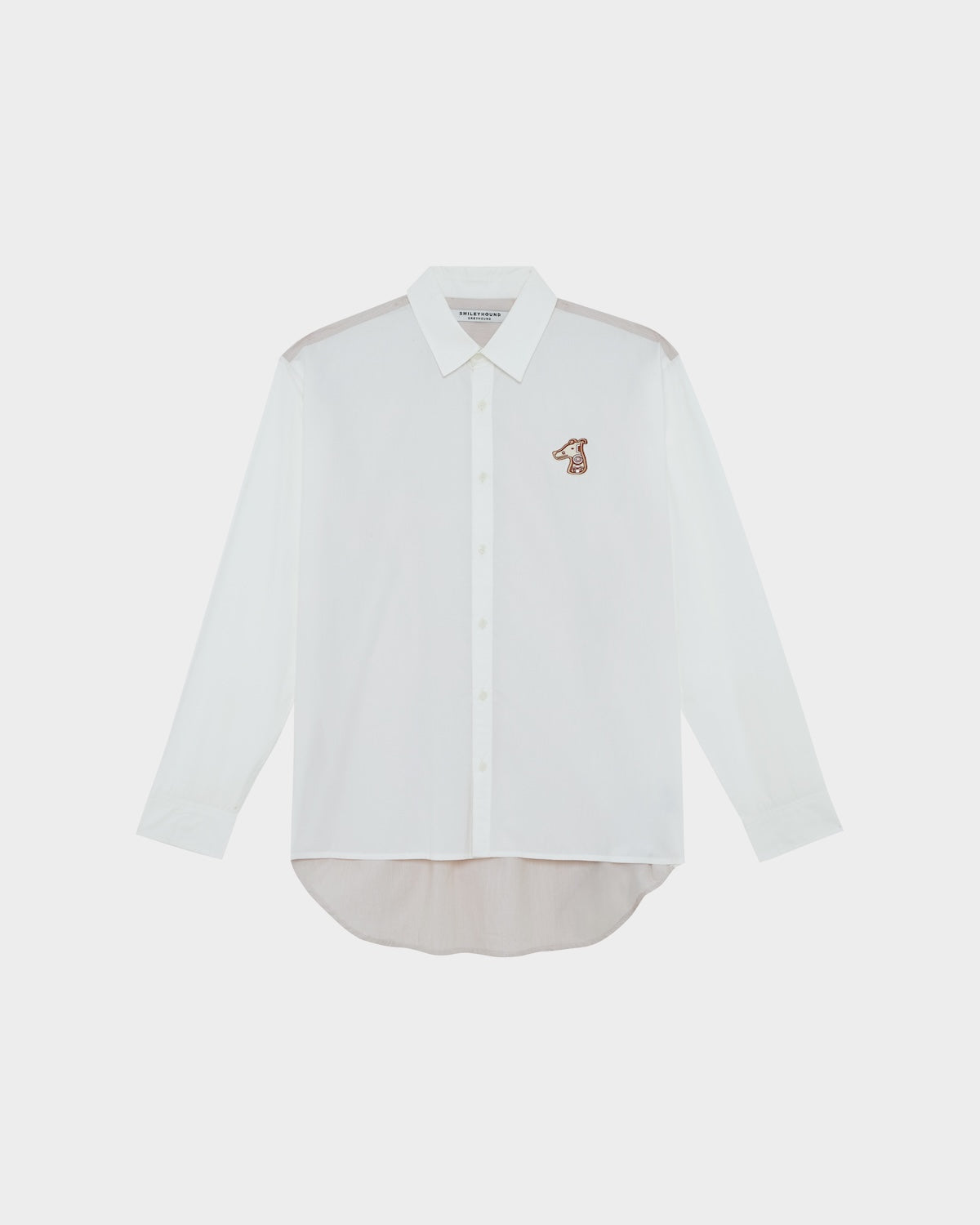 COLOR-BLOCK SHIRT WITH LOGO EMBROIDERED