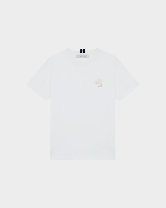 THING AROUND T-SHIRT WITH LOGO ALUMINIUM