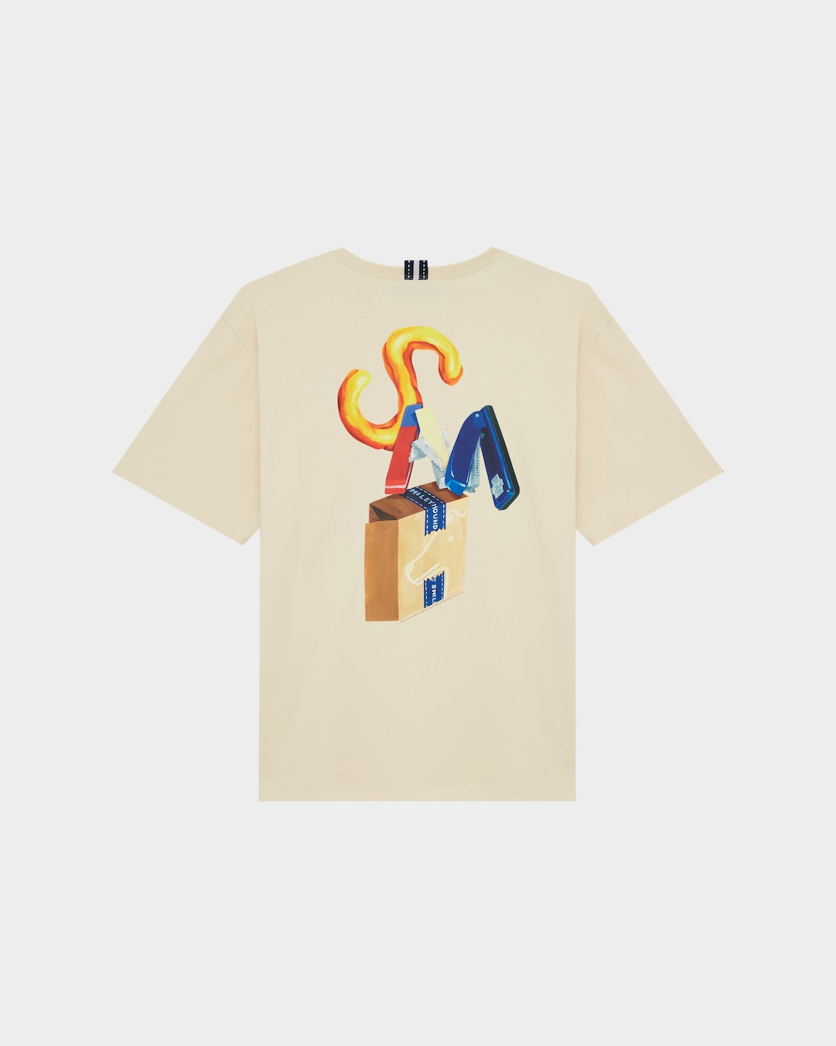 THING AROUND BOXY FIT T-SHIRT WITH GRAPHIC PRINT