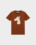 CLASSIC FIT T-SHIRT WITH LOGO GRAPHIC PRINT