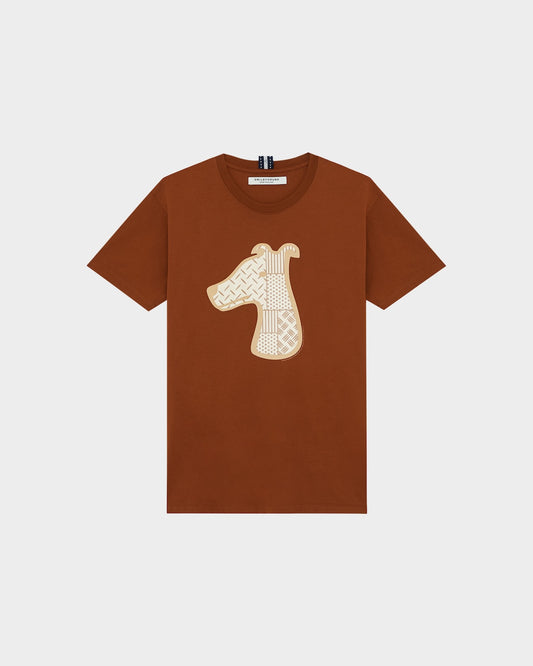 CLASSIC FIT T-SHIRT WITH LOGO GRAPHIC PRINT