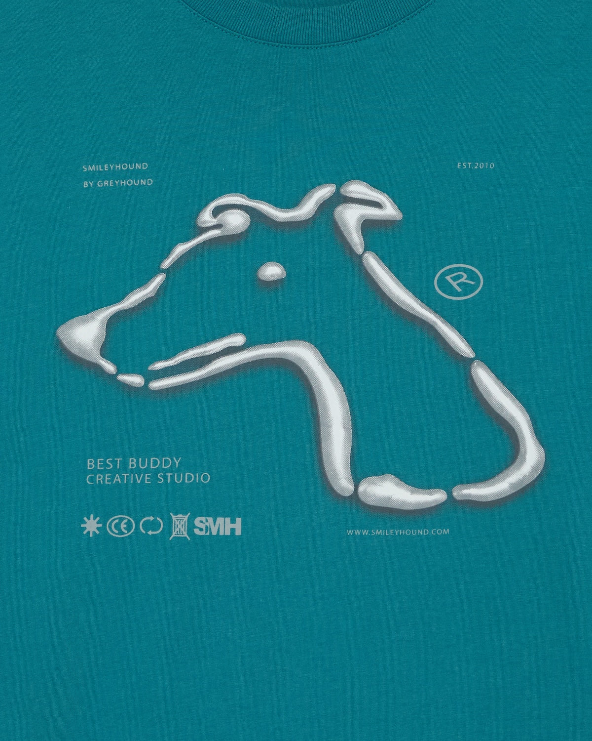 CLASSIC FIT T-SHIRT WITH LOGO GRAPHIC PRINT