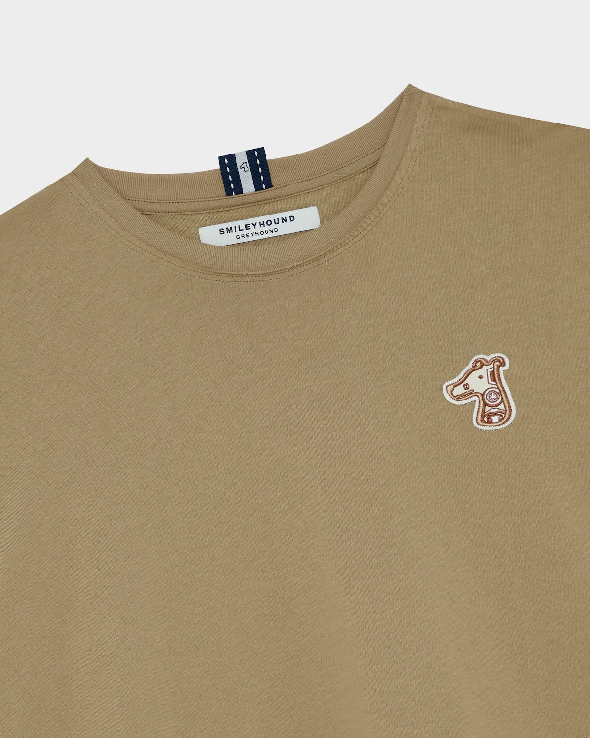 DOUBLE LAYERED LONG-SLEEVE T-SHIRT WITH LOGO EMBROIDERED