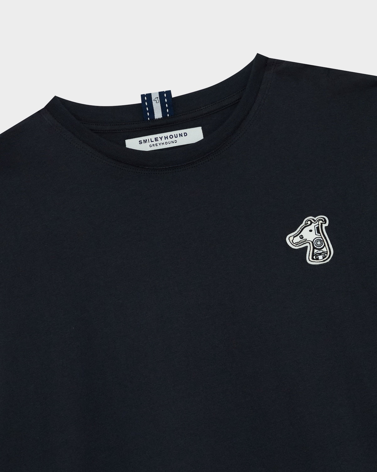 DOUBLE LAYERED LONG-SLEEVE T-SHIRT WITH LOGO EMBROIDERED