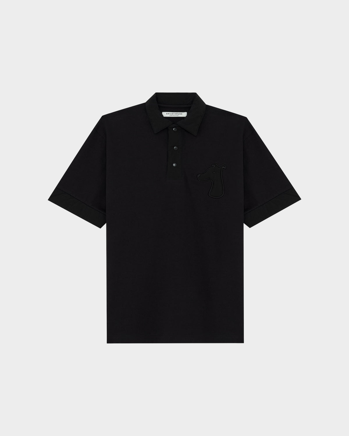 SMILEYHOUND PUFFY LOGO POLO SHIRT