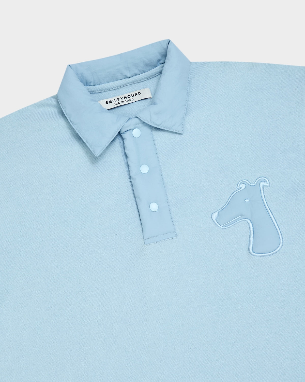 SMILEYHOUND PUFFY LOGO POLO SHIRT