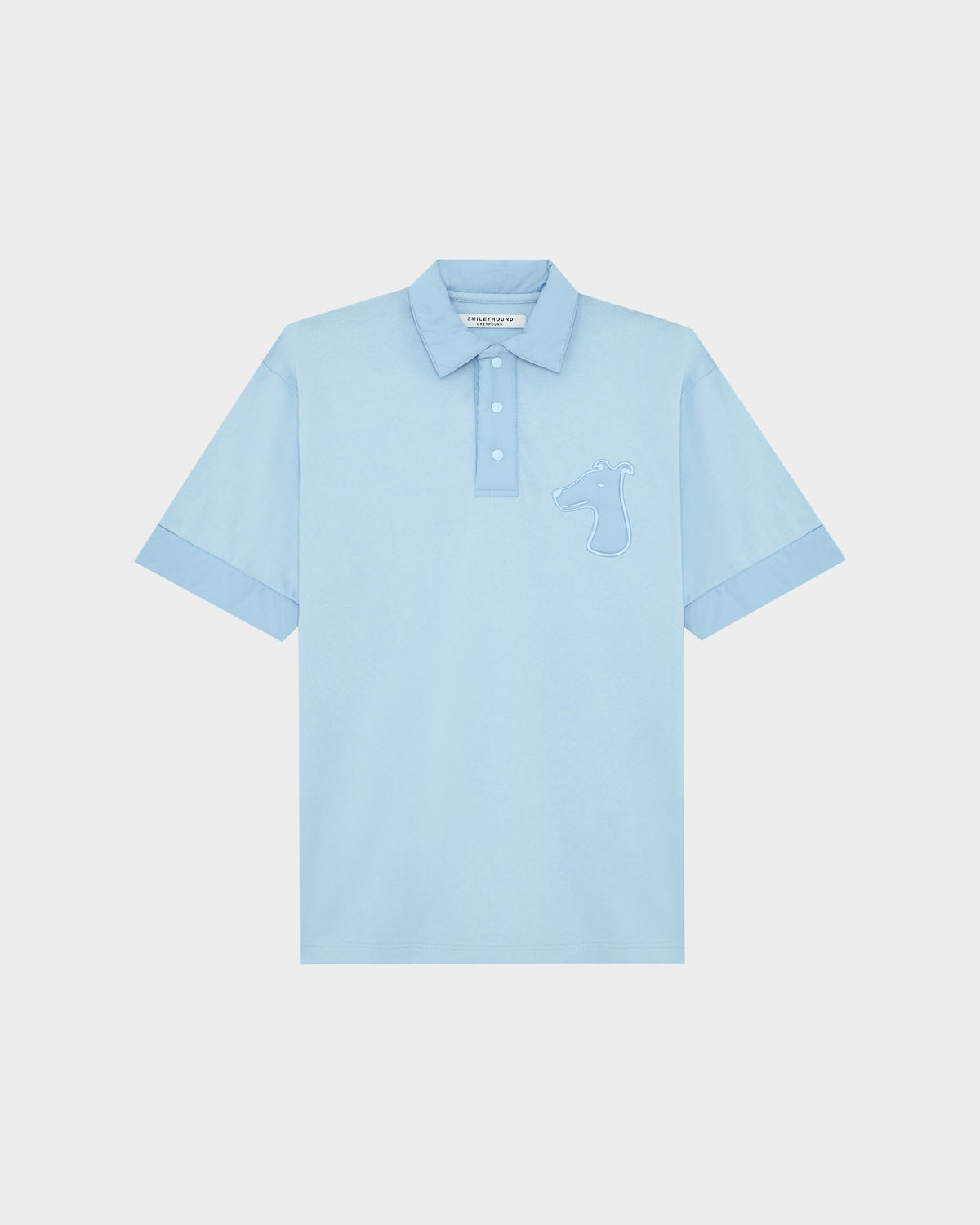 SMILEYHOUND PUFFY LOGO POLO SHIRT