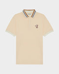 PIQUE POLO SHIRT WITH LOGO EMBROIDERED