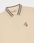 PIQUE POLO SHIRT WITH LOGO EMBROIDERED