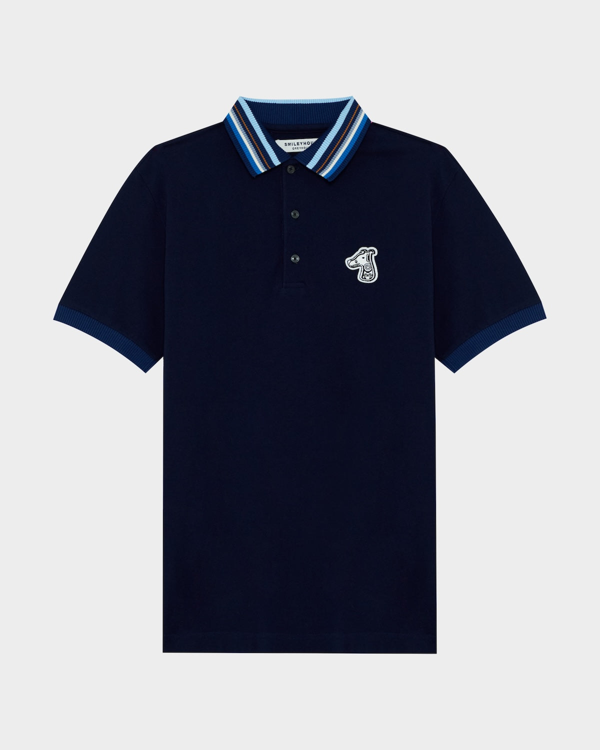 PIQUE POLO SHIRT WITH LOGO EMBROIDERED