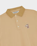 PIQUE POLO SHIRT WITH LOGO EMBROIDERED