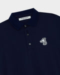 PIQUE POLO SHIRT WITH LOGO EMBROIDERED