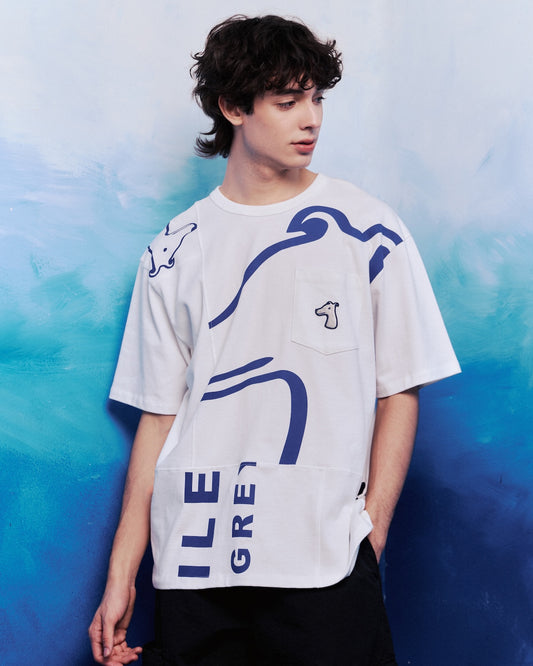 15TH ANNIVERSARY PANELED BOXY T-SHIRT