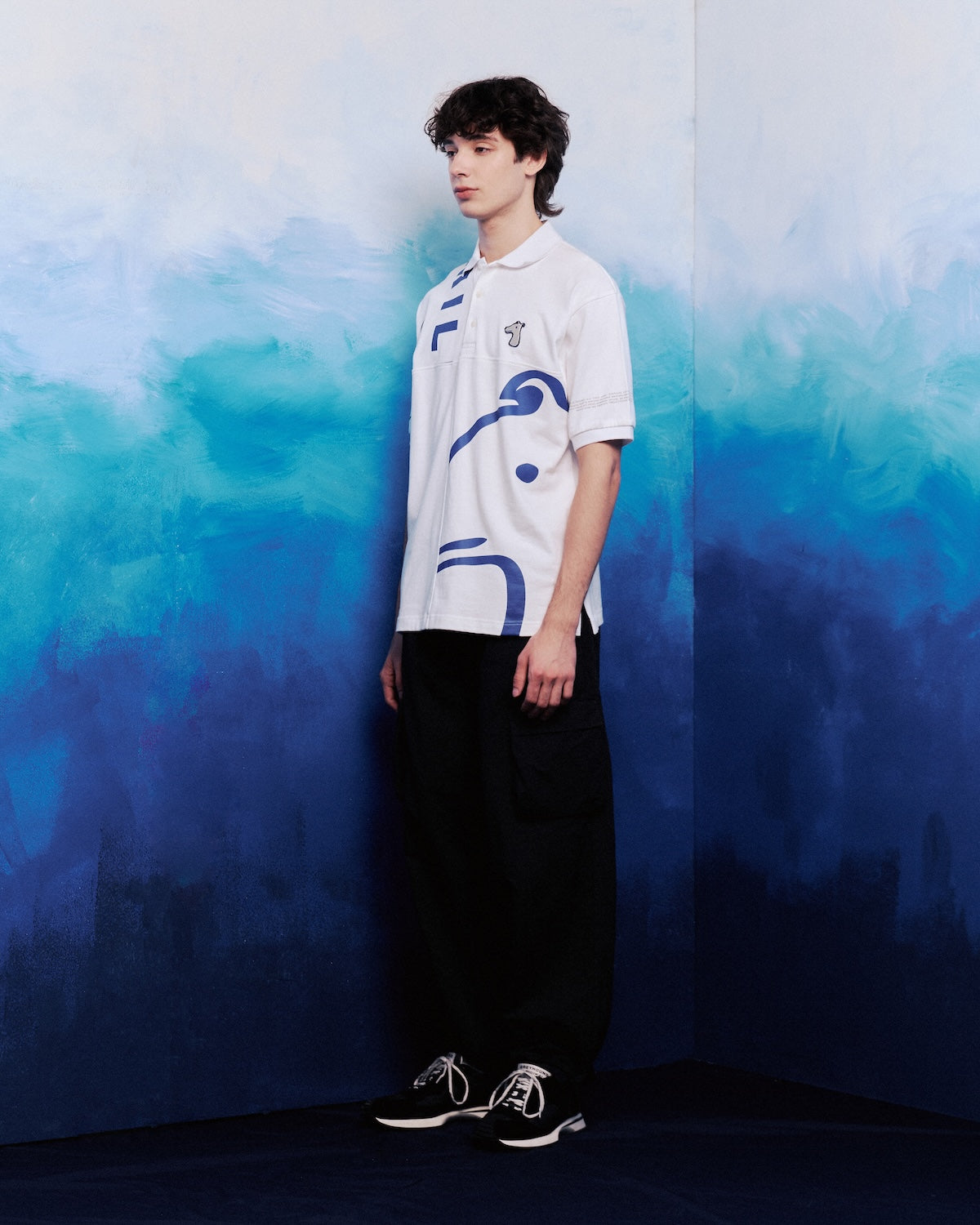 15TH ANNIVERSARY PANELED POLO SHIRT