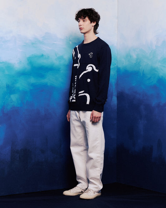 15TH ANNIVERSARY PANELED SWEATSHIRT