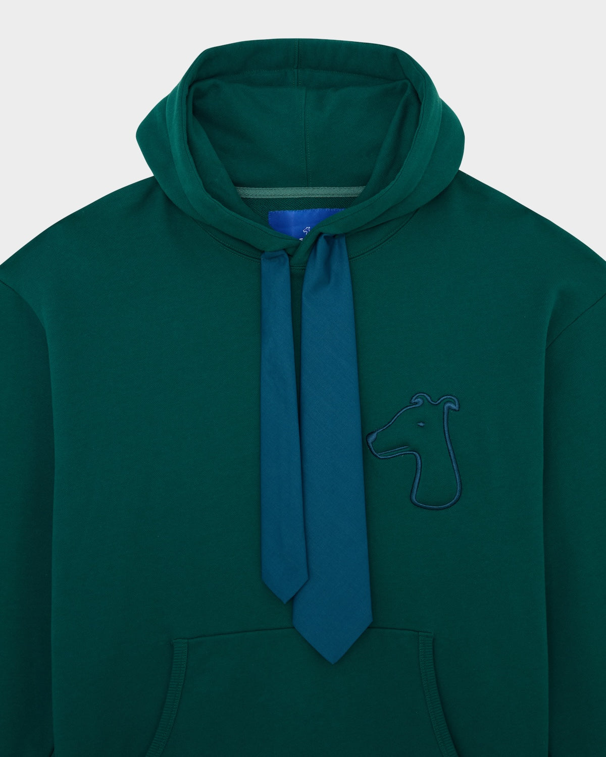 SMILEYHOUND NECKTIE HOODIE