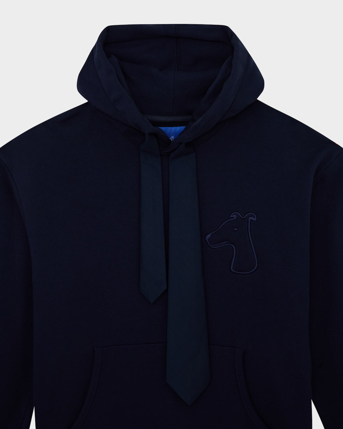 SMILEYHOUND NECKTIE HOODIE