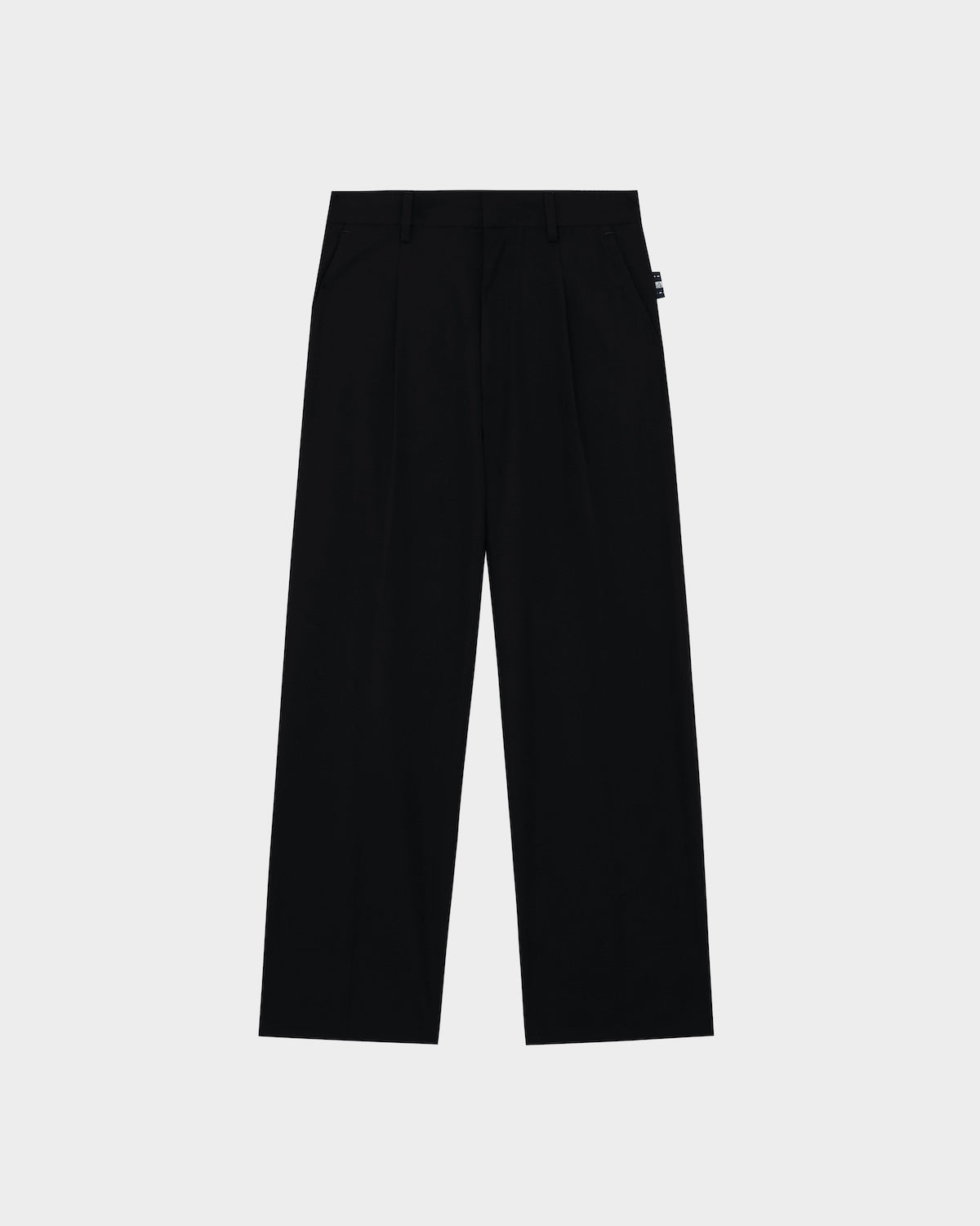 BALLOON FIT COTTON TWILL PANTS
