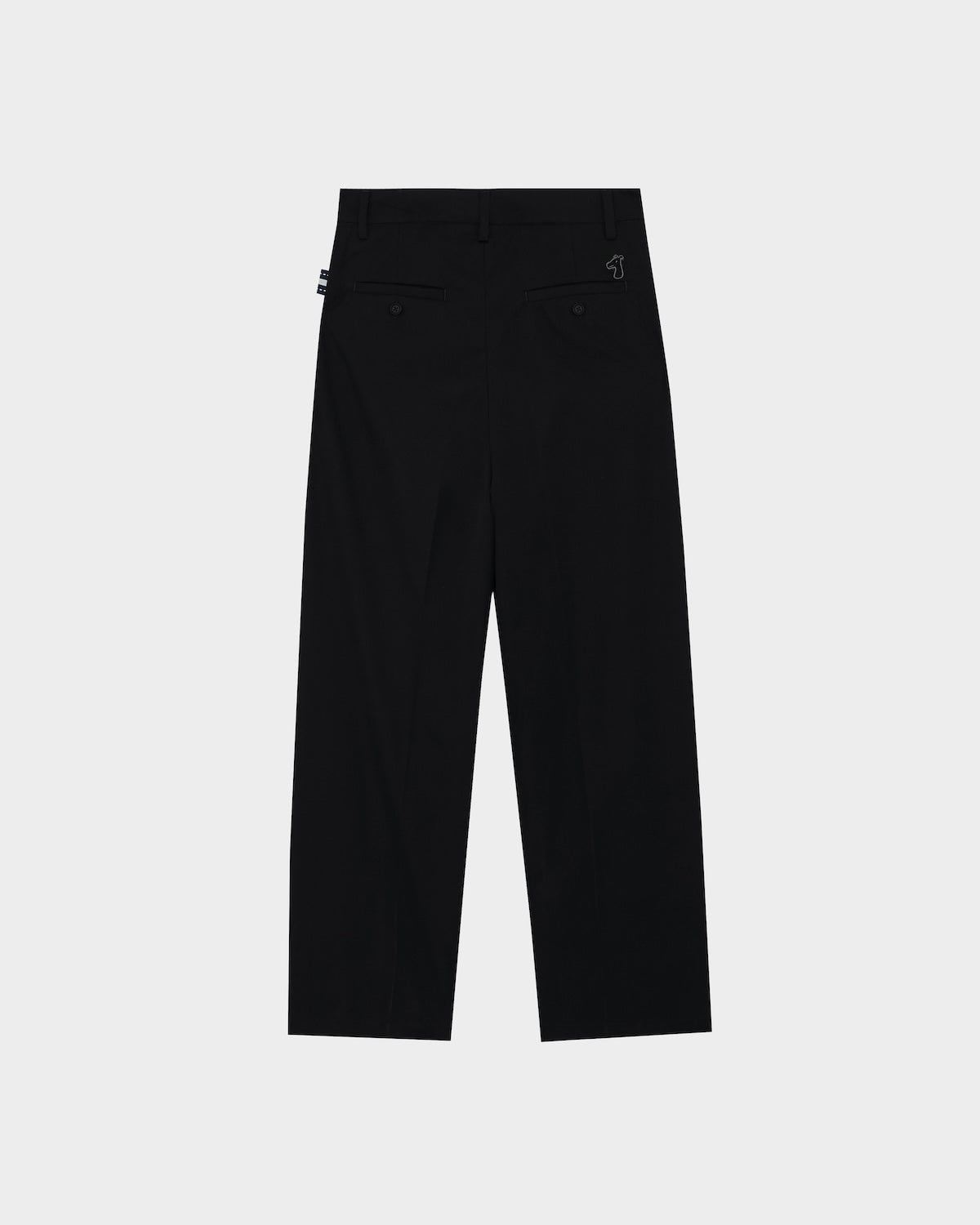 BALLOON FIT COTTON TWILL PANTS