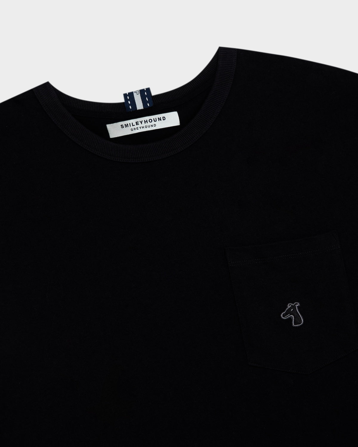 POCKET T-SHIRT WITH LOGO EMBROIDERED