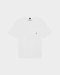 POCKET T-SHIRT WITH LOGO EMBROIDERED