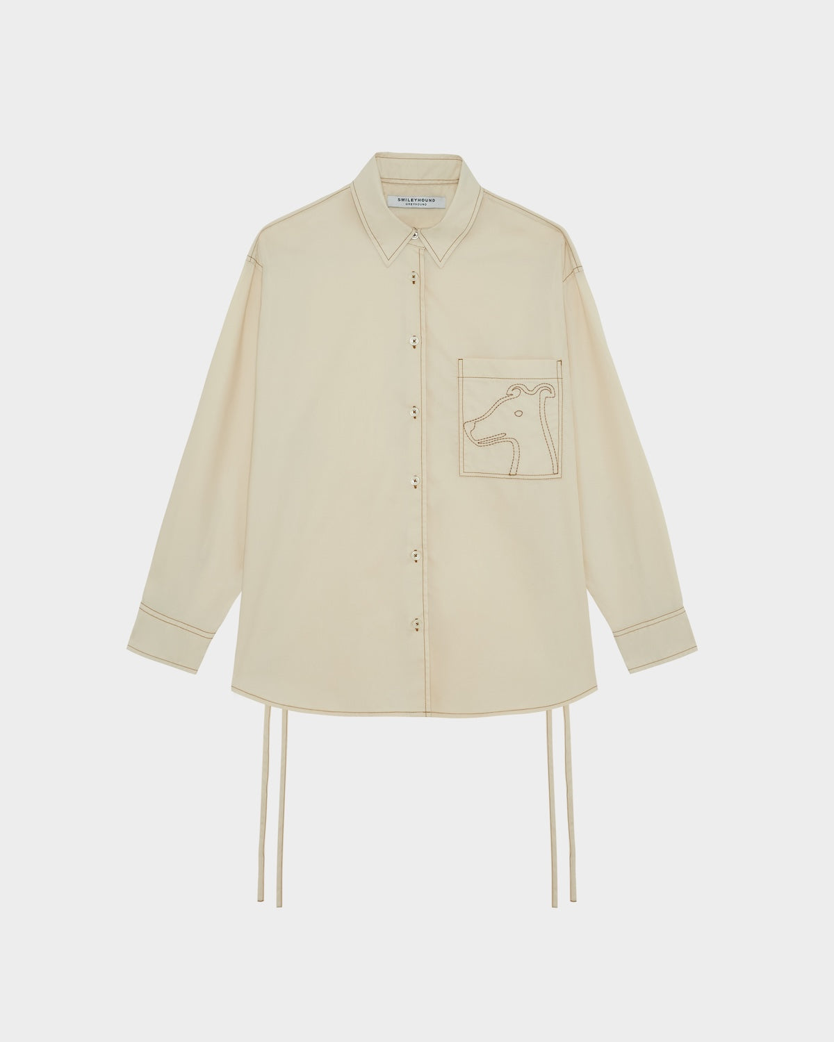 BESTIE SIDE-TIE SHIRT