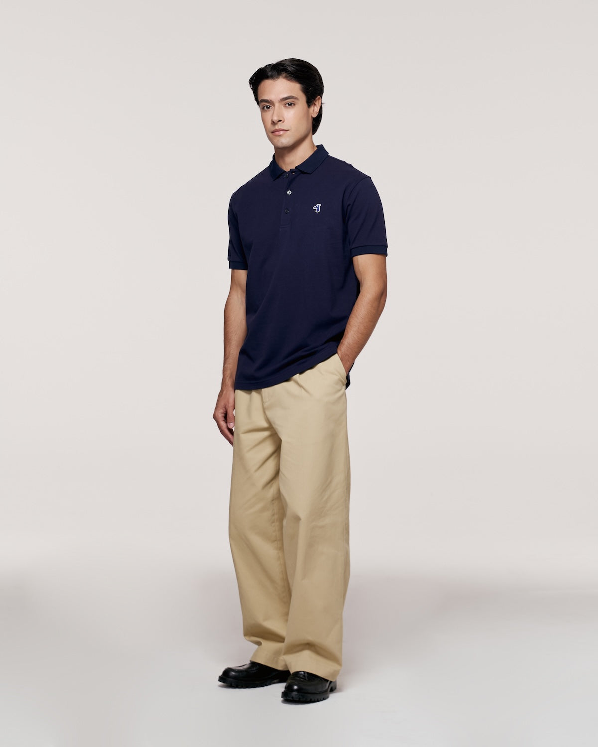 SMILEYHOUND BASIC POLO SIGNATURE LOGO