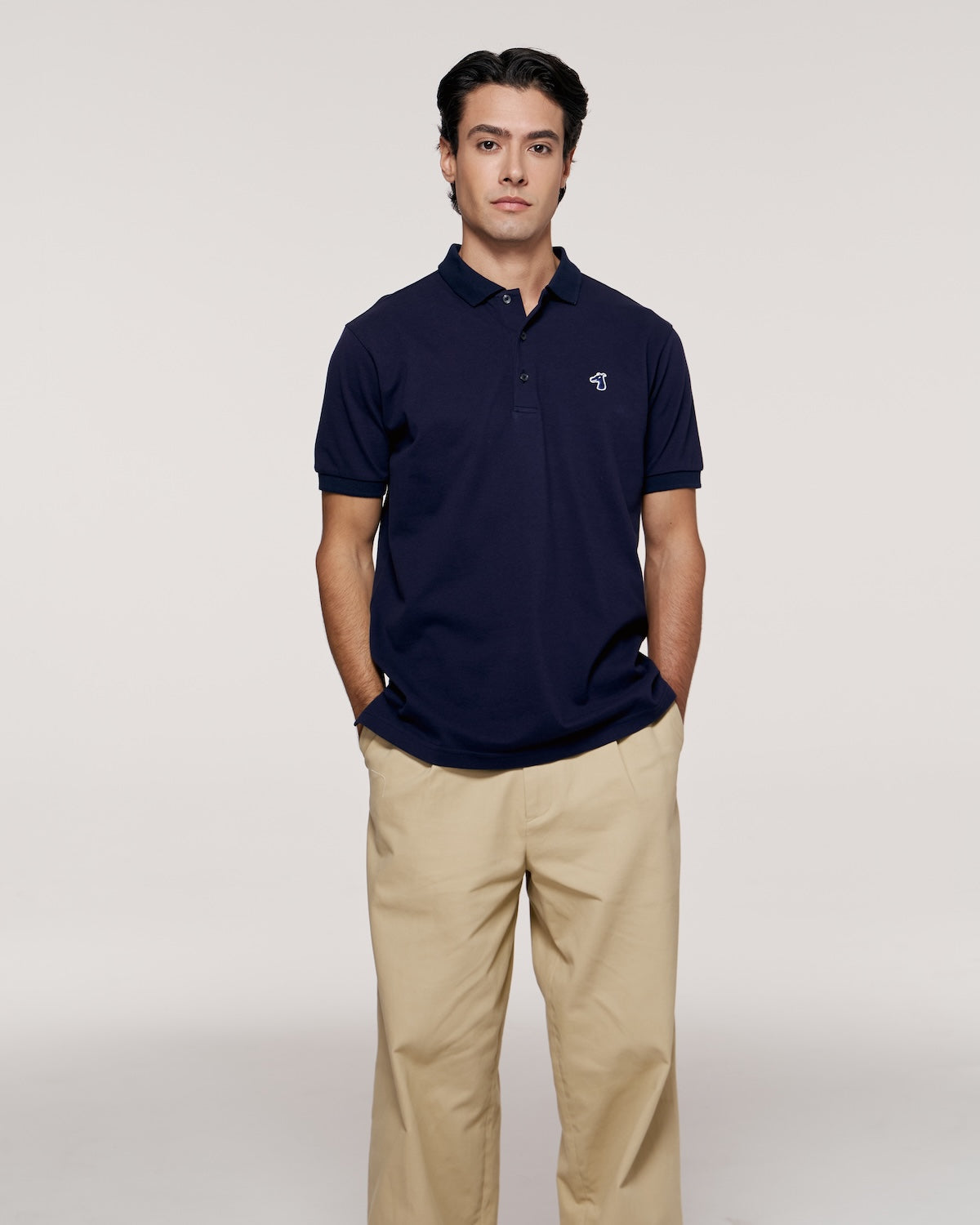 SMILEYHOUND BASIC POLO SIGNATURE LOGO