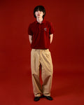 PIQUE POLO SHIRT WITH LOGO EMBROIDERED
