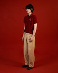 PIQUE POLO SHIRT WITH LOGO EMBROIDERED