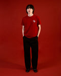 CLASSIC FIT T-SHIRT WITH LOGO EMBROIDERED