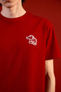 CLASSIC FIT T-SHIRT WITH LOGO EMBROIDERED