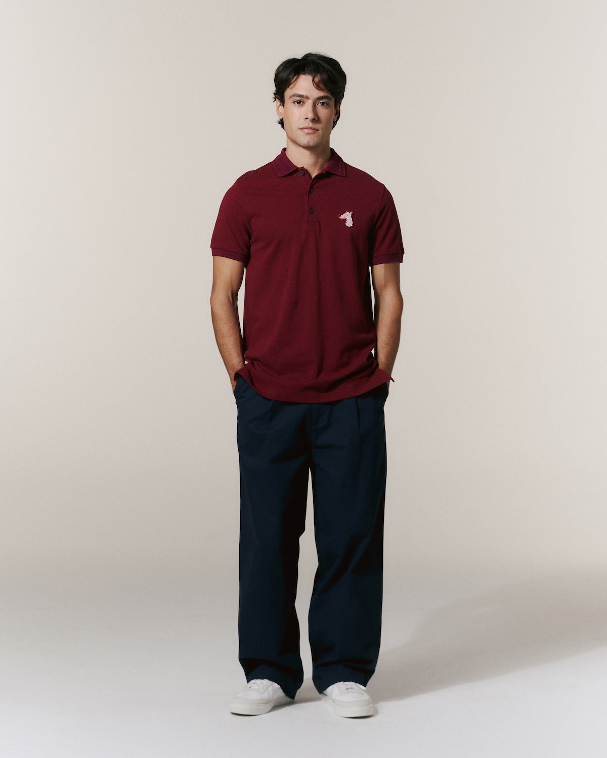 HAPPY HO HOUND   POLO SHIRT